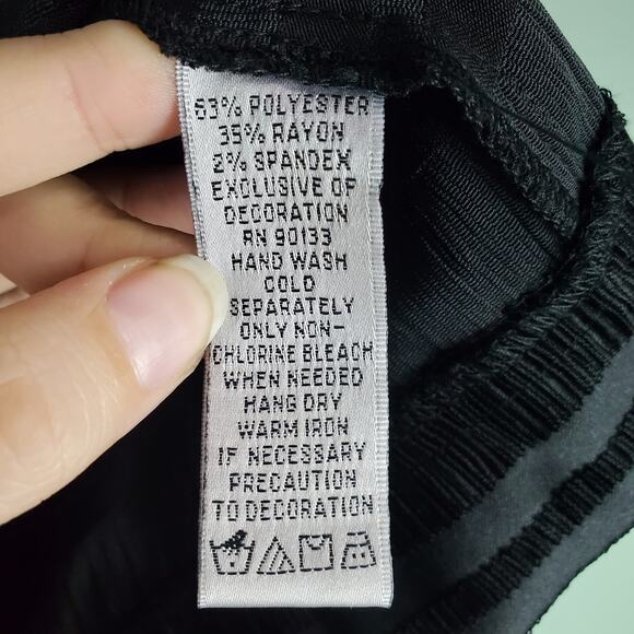 Joan Rivers Black Dressy One Button Striped Bolero Jacket Size 1X - Picture 5 of 6